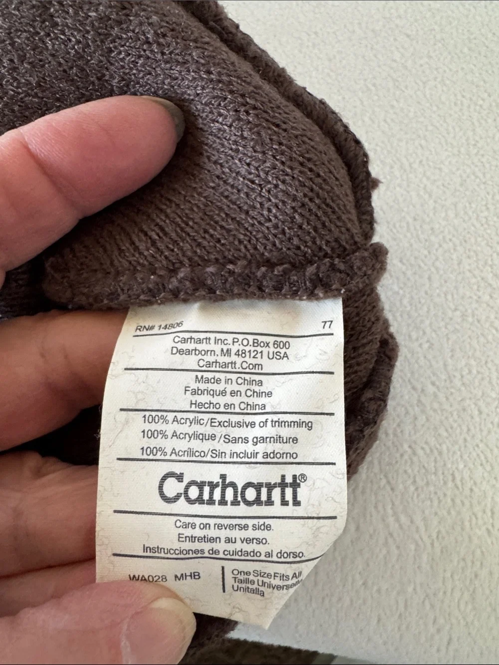 Carhartt beanie